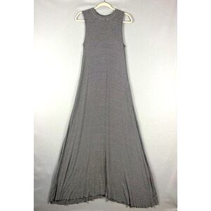 ELAN High Neck Maxi Stripe Dress
